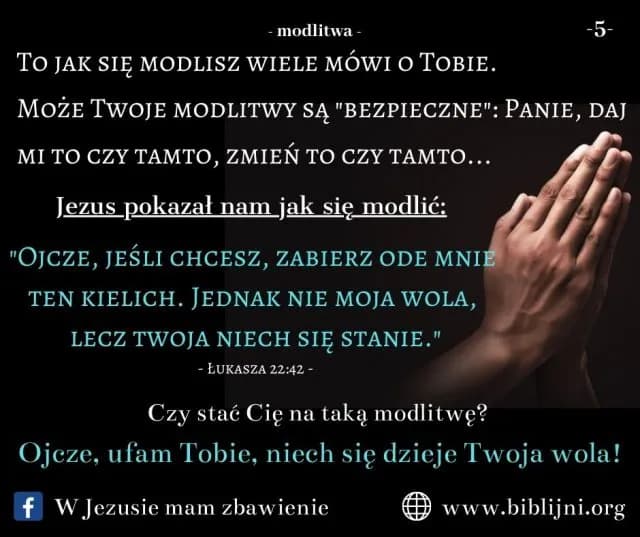 Jak powinna być modlitwa, by podobała się Bogu i dotykała serca