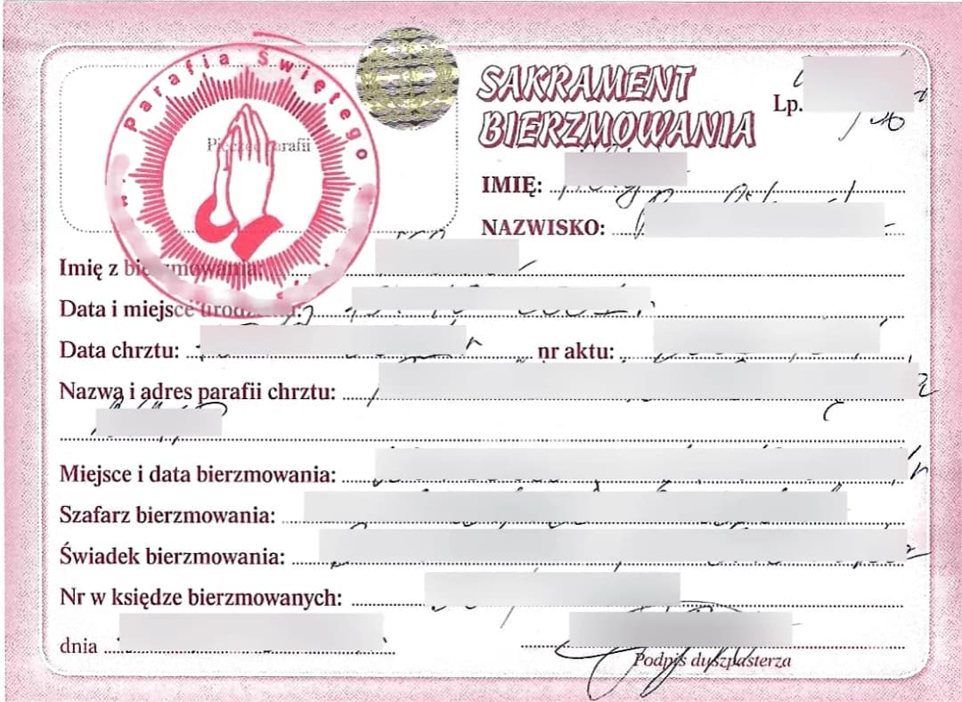 Jak szybko i łatwo wziąć świadectwo bierzmowania bez problemów