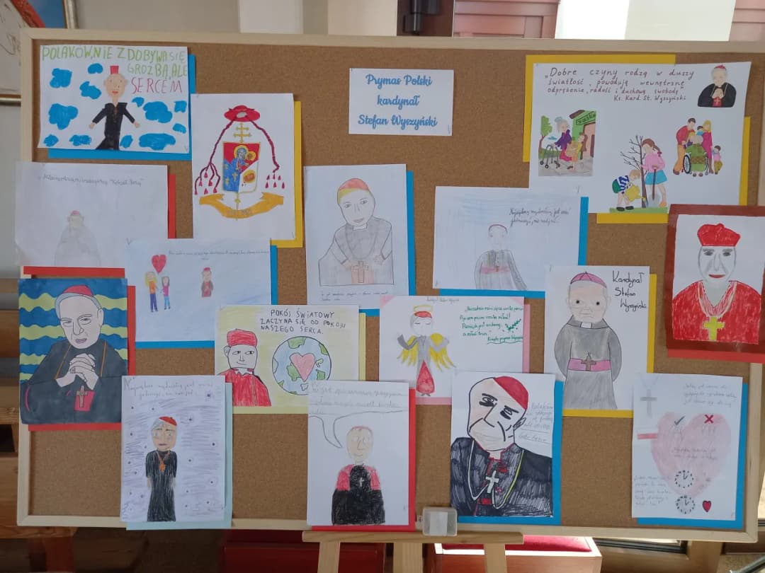 Kolorowanki kardynała Stefana Wyszyńskiego – edukacja i zabawa dla dzieci